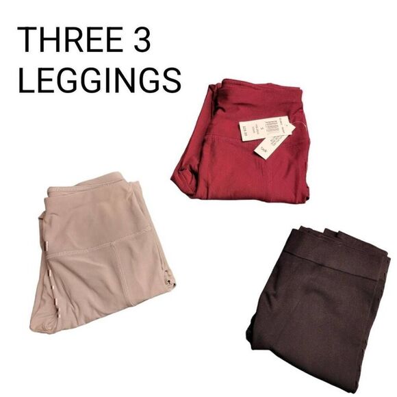 Leggings 3 Three Deal Pants - Picture 1 of 12